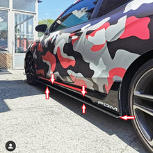 Load image into Gallery viewer, Veloster N Side Splitters 19 - 22 / Optional Winglets