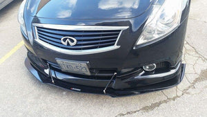 G37 Sedan Front Splitter Compatible With Sports Lip
