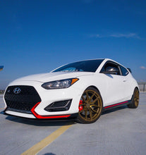 Load image into Gallery viewer, 2019 - 2022 Veloster N Front Splitter / Optional Winglets