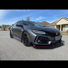 Load image into Gallery viewer, FK8 Honda Civic Type R Front Splitter / Optional Winglets 2017 - 2021
